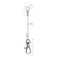Lanyard Hook Security Wire Rope per le luci/decorazioni ha personalizzato