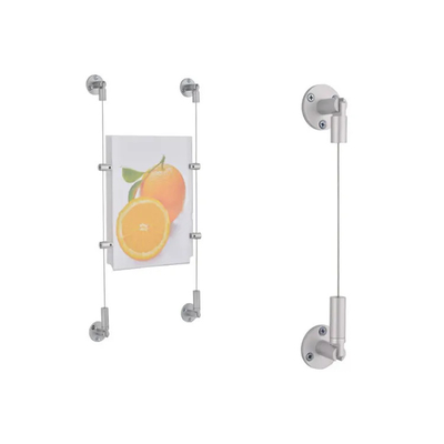 Commercio all'ingrosso Kit di appesi per cartelloni in ottone con rivestimento in oro