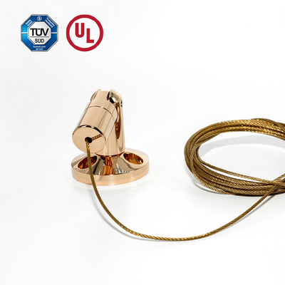 Commercio all'ingrosso Kit di appesi per cartelloni in ottone con rivestimento in oro