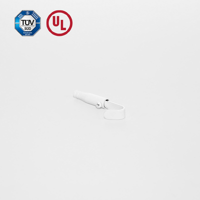 Gripper per cavi a gancio con vernice bianca accessorio di posa cusomizzato con tappo di sicurezza