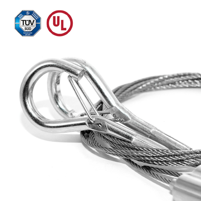 Cable di sicurezza High Bay Light Suspension Kit di sistema di sospensione