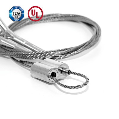 Cable di sicurezza High Bay Light Suspension Kit di sistema di sospensione