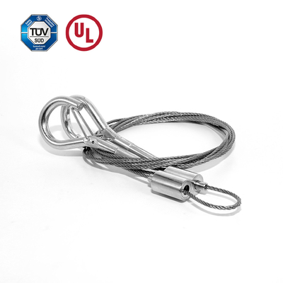 Cable di sicurezza High Bay Light Suspension Kit di sistema di sospensione