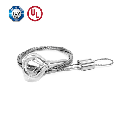 Cable di sicurezza High Bay Light Suspension Kit di sistema di sospensione