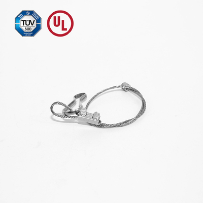 Personalizzazione Galvanizzato Acciaio filo di filo Sling Fio di filo dito carico sicuro di 10KG