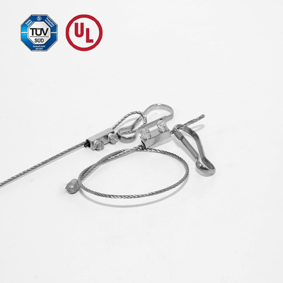 Personalizzazione Galvanizzato Acciaio filo di filo Sling Fio di filo dito carico sicuro di 10KG