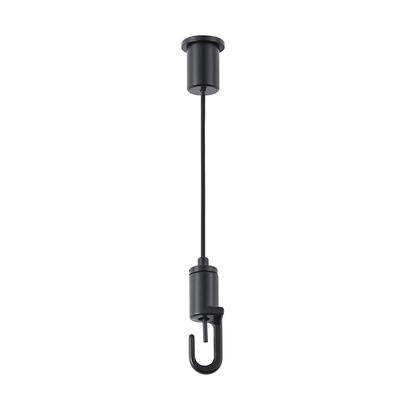Adjustabile 304 Acciaio inossidabile Cable Hanging Kit Side Exit Wire Zinc Top End Diametro 1,5 mm